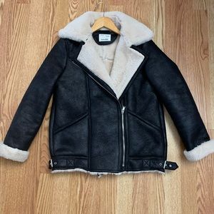 Double faced faux leather jacket (kids)